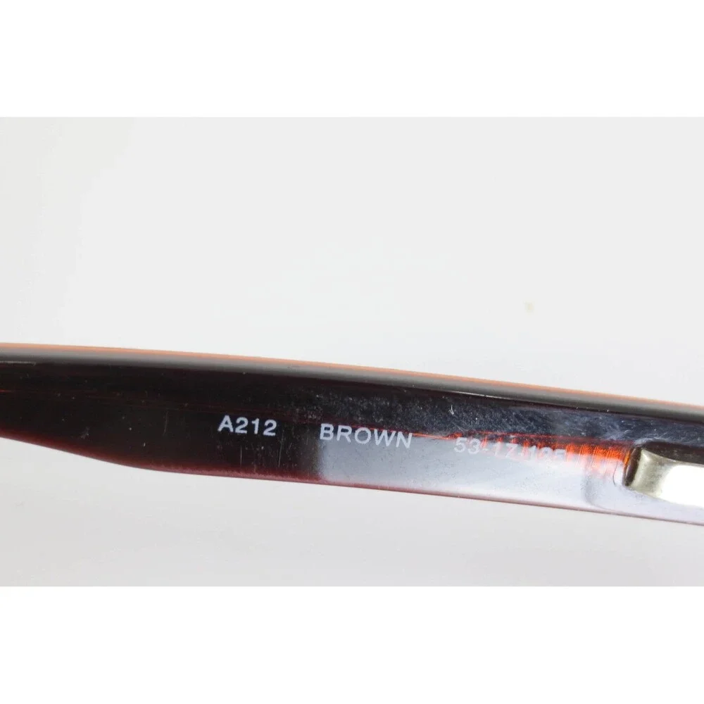 Converse A212 Brown Rectangular Eyeglasses Frames 53-17-135 Men Women Eyewear